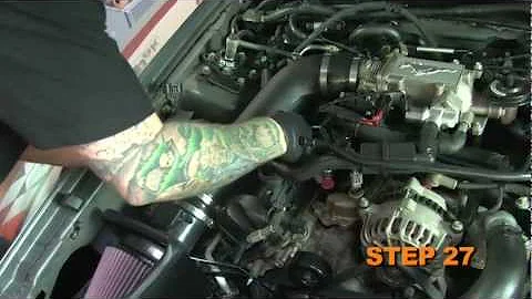 1996-2004 Ford Mustang GT 4.6L V8 K&N Air Intake Installation