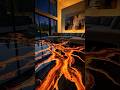 Transforming This Room with Glowing Lava Floors! 🌋✨#shorts #explore #trending