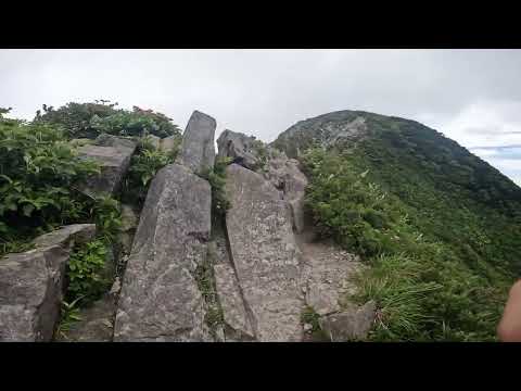 【伯耆大山】 ユートピア 避難小屋から三鈷峰へ挑戦！No1