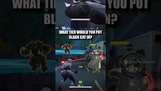 What Tier Is Black Cat in Marvel Rivals? #Celestial #BlackCat