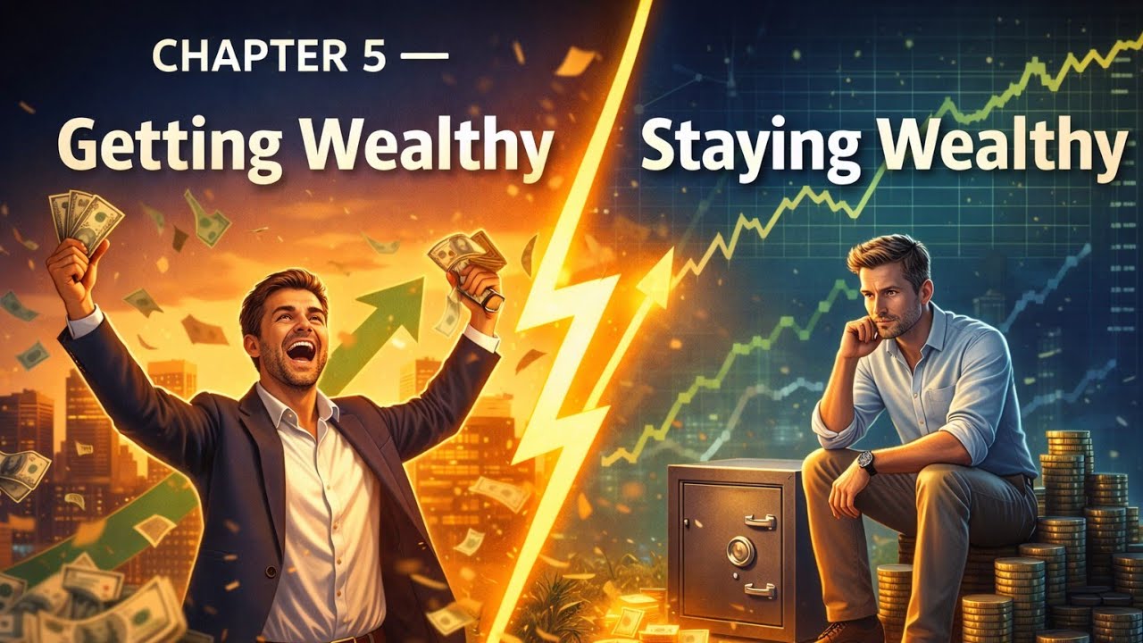Chapter 5 – Getting Wealthy vs Staying Wealthy अमीर बनना आसान, अमीर बने रहना मुश्किल क्यों?