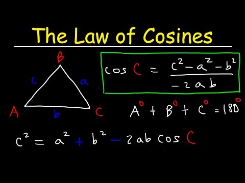 Video: Fungerar cosinus lag för alla trianglar?