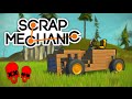 GETTING STARTED | Building a Car and a House | Scrap Mechanic Gameplay #1