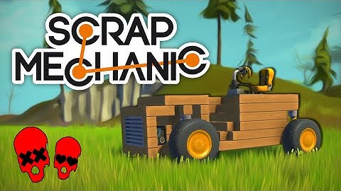 GETTING STARTED | Building a Car and a House | Scrap Mechanic Gameplay #1