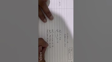 Class 10 mathematics chapter 2 Exercise 2.2 Q1(3) #important #notes #handwriting #boradexam