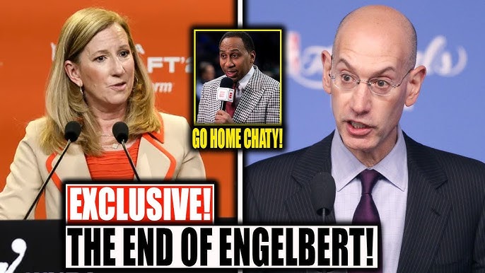 Adam Silver Ousts Cathy Engelbert After Referees Allegedly Expose Shocking  Anti-Caitlin Clark Bias - YouTube