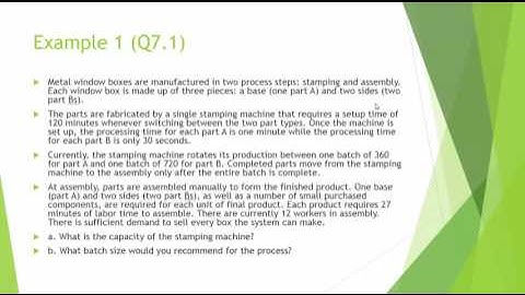 Setup and Batch Size 1