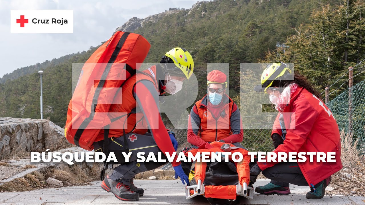 Descubre la labor del ERIE - Búsqueda y Salvamento Terrestre | Cruz Roja Comunidad de Madrid
