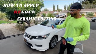 How To Apply Shine Supply Relock Ceramic Coating! | Detailing