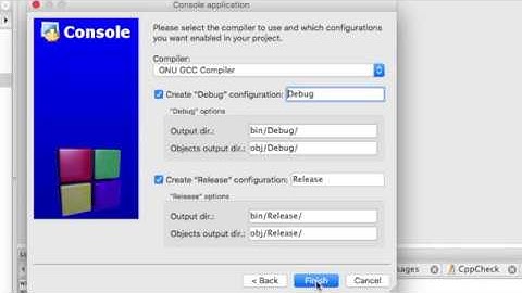 C++ on Mac OS X Code::Blocks IDE