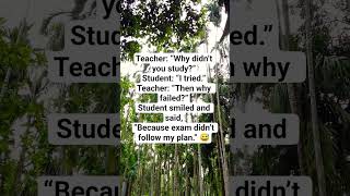 Clever Student 😎......#funny #comedy #memes #jokes #shorts