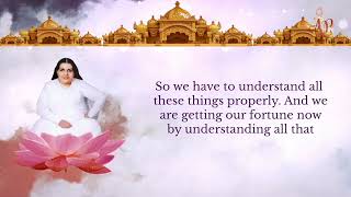 I am a pure soul - Mamma's Murli