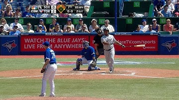 Viciedo hammers a go-ahead, three-run shot