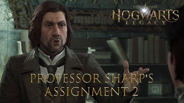 HOGWARTS LEGACY Gameplay Walkthrough Professor Sharp