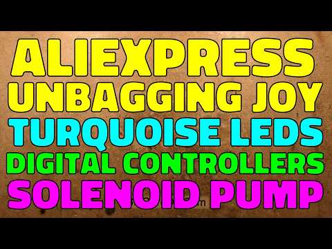 AliExpress unbagging joy - Digital controllers, thermostats, a pump, LEDs and more