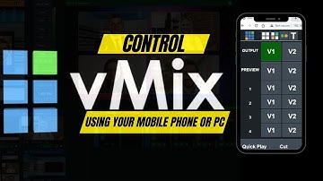 How to control your vmix using your mobile phone or other pc