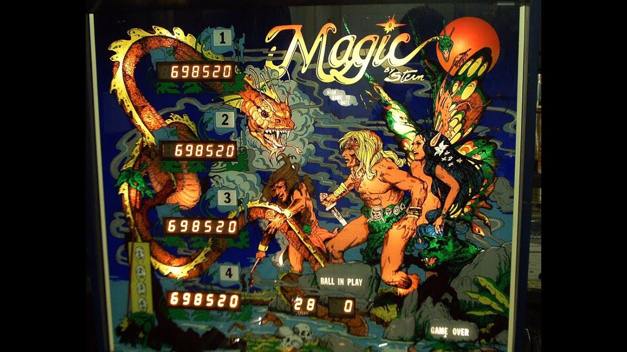 1979 Stern Magic Pinball Gameplay & Tutorial