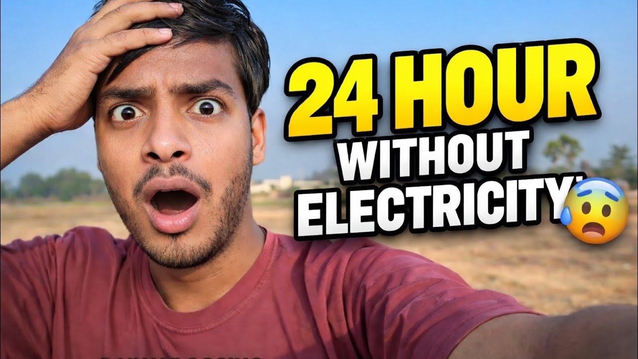 Gaon Me 24 Hour Power Cut 😰 | Andhere Me Vlogging | Real Life Vlog