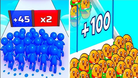 Food Run vs Counter Master | Fun Mobile Gameplay Challenge 🍔⚔️🔥