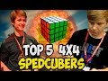 Top 5 4x4 Speedcubers 2016