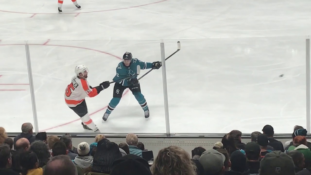 Sharks Skating Comparisons vs. Flyers 28 Dec. 2019 YouTube