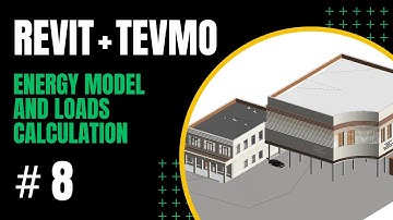 #8 Revit + Tevmo. Collecting Energy Model of a Gymnasium with Different Room Heights