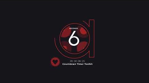 Countdown Timer Toolkit V15 for After Effects 2023