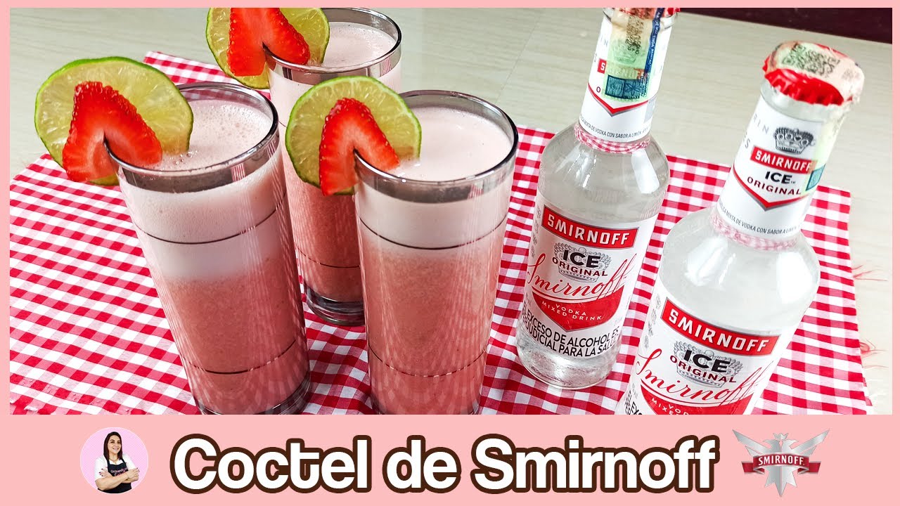 CÓCTEL DE SMIRNOFF MINUTO! Cocinando con Goyito EXPRESS - YouTube