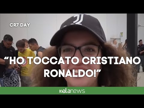 CR7 Day, i tifosi: "Speriamo ci porti la Champions"