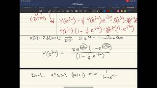 DTFT Example for ECE380