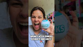 📚 BOOKS SERIES 1 | NOSSA PRIMEIRA BOLINHA! #minibrands #minibrandsbooks1 #shorts #minibooks