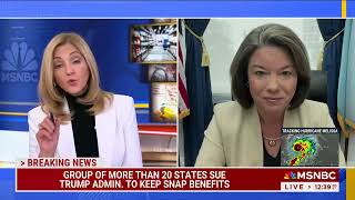 10/28/2025 Rep. Angie Craig on MSNBC's Chris Jansing Reports