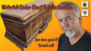 Celebrity Restoring a Hidden Gem: Vintage Waterfall Cedar Chest Wealth