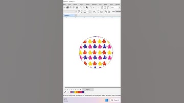 Pattern fill l coreldraw pattern fill #shortsviral #shorts #shortsfeed #coreldraw