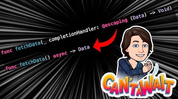 How do you go from completionHandler to async / await? 🤔