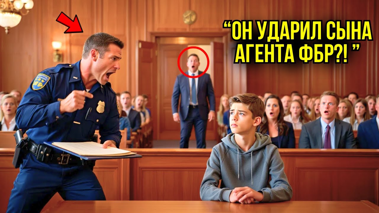 Полицейский Ударил Сына Агента ФБР - И тут В Зал Суда Вошёл Его Отец!