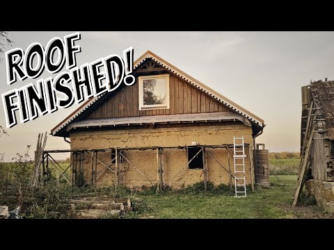Clay Tile Roof Completion on a Traditional Clay Barn