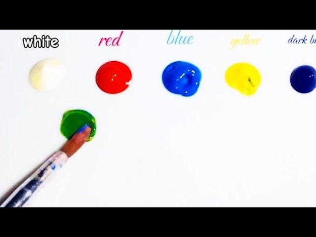 How To Make Emerald Green Acrylic Paint With Primary Colors 