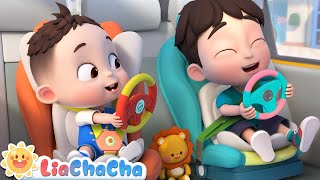 Let’s Buckle Up | Buckle Up Song | Car Safety for Kids + More LiaChaCha Nursery Rhymes \& Baby Songs