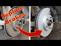 How to replace front brake pads and discs - Vauxhall / Opel Astra J Insignia (COMPLETE GUIDE)