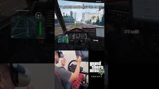 Must have action fun for #simracing fans! #GTAV #VR #racing #cockpit edition direct drive wheel ffb