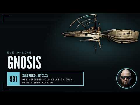 EVE Online Gnosis Guide — 991 Verified Solo Kills In July. From A Ship With No Skill Bonuses