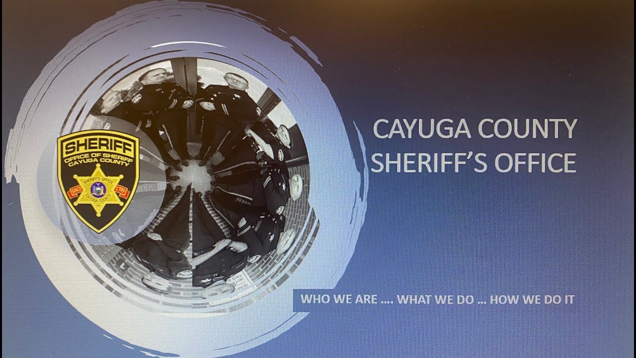 Cayuga County Sheriff's Office Community Presentation YouTube