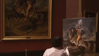 you're a museum copyist delving into the minds of great artists to reproduce masterpieces (playlist)