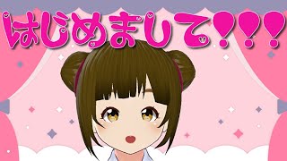 「【自己紹介】新人VTuberからはじめましてのご挨拶！【初投稿】」のサムネイル