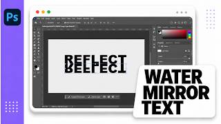 How to Create a Reflection Text Effect in Photoshop (Mirror Letters Realistically)