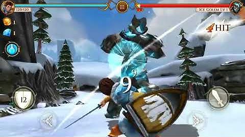 How To Defeated Ice Golem in Beast Quest - Ice Golem - Miniclip Games-  Beast Quest-