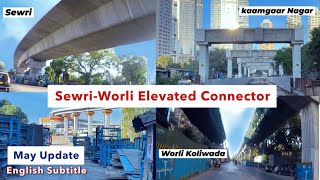 Sewree-Worli Elevated Connector| May Update| Bahut Kaam Baaki Hai| 2025 Opening Soon