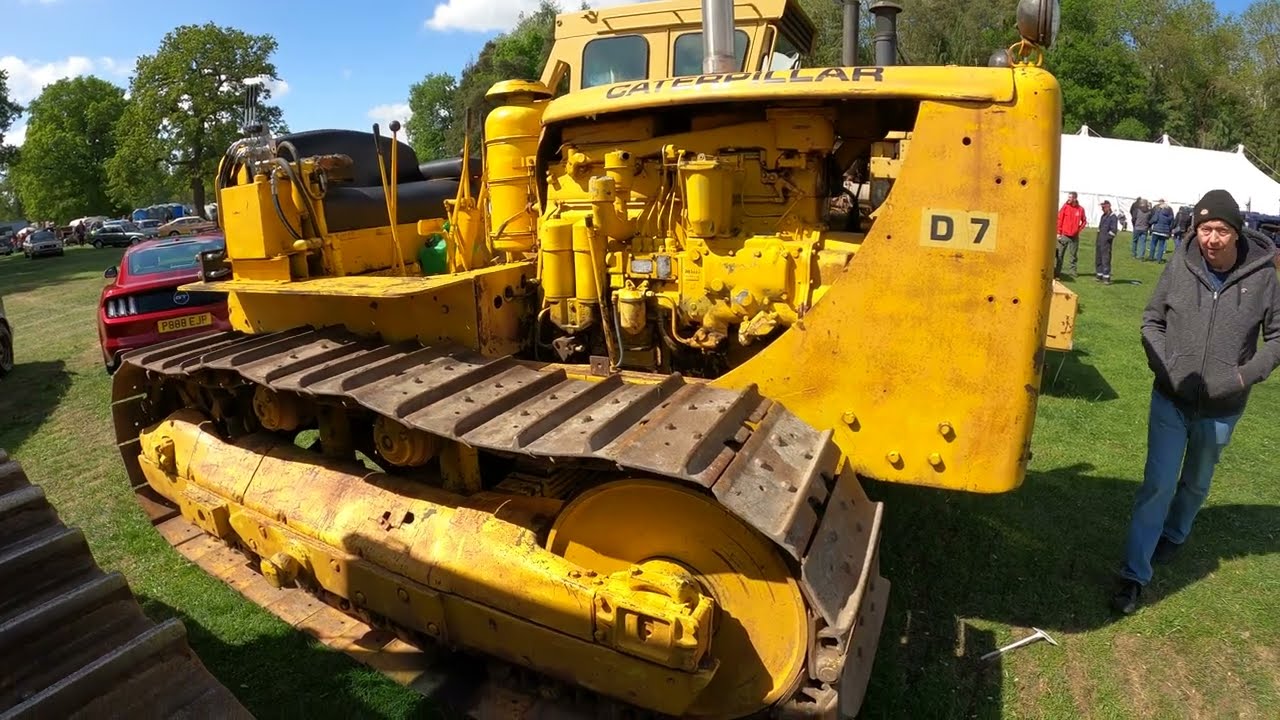 1960 Caterpillar D7E 47A 13.6 Litre 4-Cyl Diesel Bulldozer (160HP