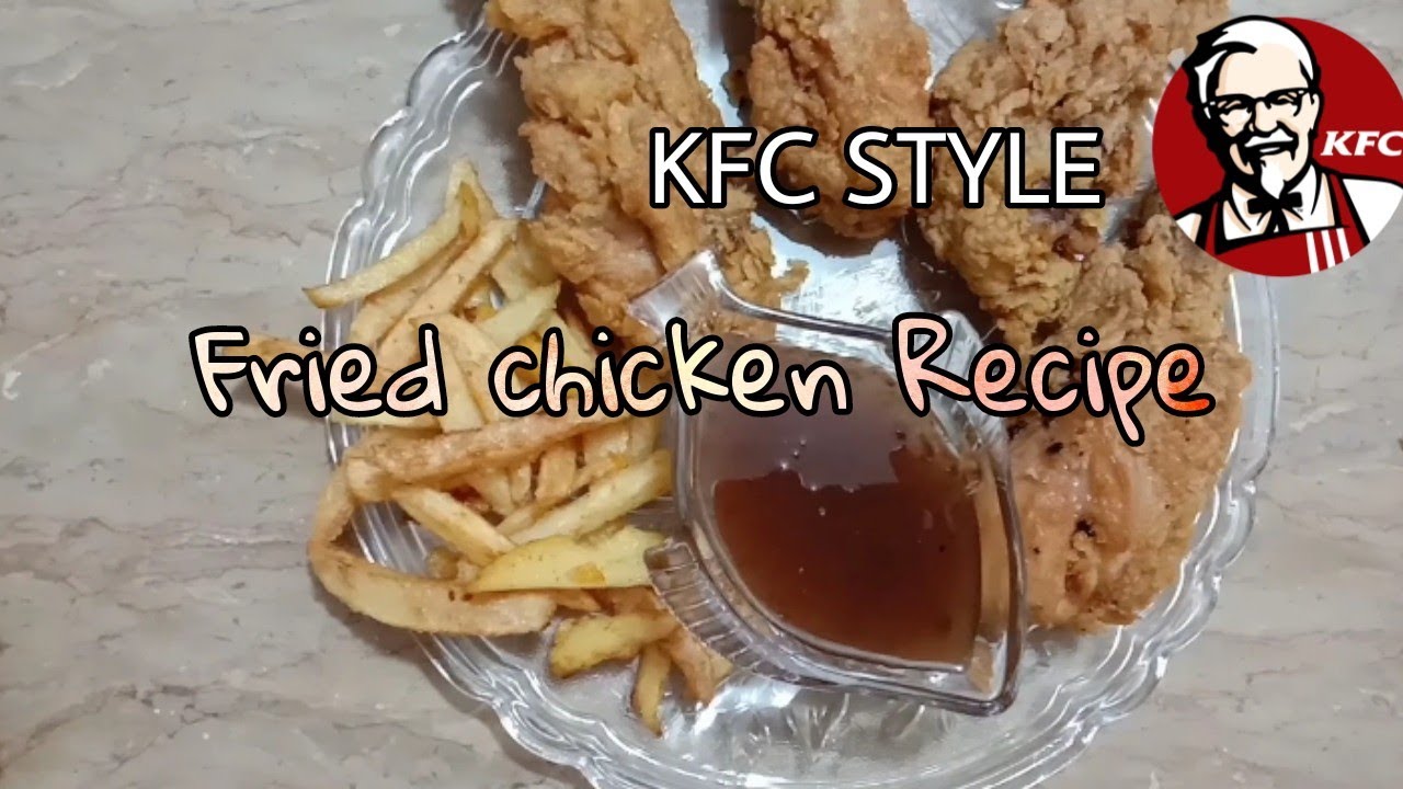 CRISPY FRIED CHICKEN RECIPE TASTY COOKING WITH ASIA YouTube